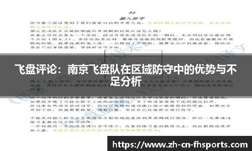 飞盘评论：南京飞盘队在区域防守中的优势与不足分析